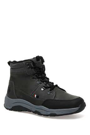 بوت / نیم بوت طوسی مردانه چرم مصنوعی U.S. Polo Assn. - کد 451262193
