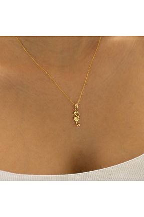 گردنبند طلا زرد زنانه 14 عیار Altın Sepeti - کد 106340920