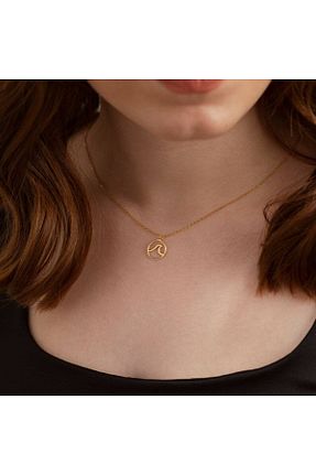 گردنبند نقره طلائی زنانه 925 عیار GÜMÜŞ - کد 451153824