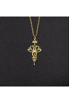گردنبند نقره طلائی زنانه 925 عیار GÜMÜŞ - کد 451157375