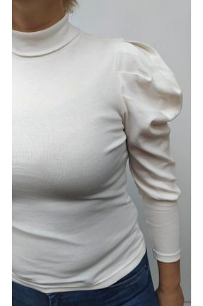 بادی سفید زنانه یقه ماهیگیر Hepsibitarz - کد 451392537