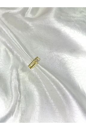 گوشواره غضروفی نقره طلائی Selen’S Gümüş - کد 80306889