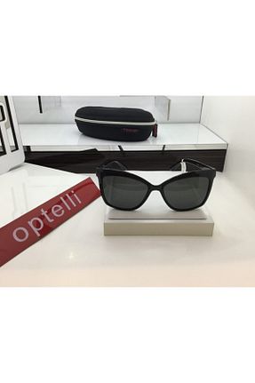 عینک آفتابی طوسی زنانه پلاریزه Optelli - کد 80361641