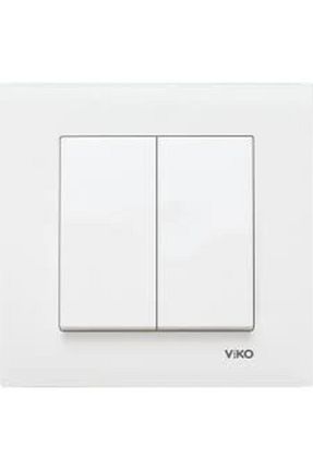 ست کلید و پریز سفید VİKO - کد 102761669
