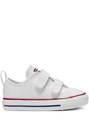 کفش اسنیکر نباتی بچه گانه چسبی Converse - کد 80842437
