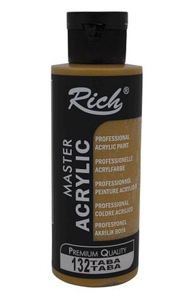 رنگ اکریلیک قهوه ای Rich - کد 45811188