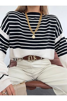 پلیور مشکی زنانه رگولار Jose Clothing - کد 451997569