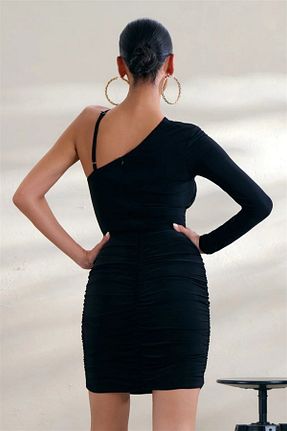 لباس مشکی زنانه بافتنی Merc Giyim - کد 452487333