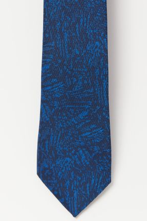 کراوات سرمه ای مردانه پلی استر کد 452143978
