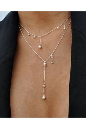 گردنبند مروارید مروارید آب شیرین BELFDESIGN - کد 358542945