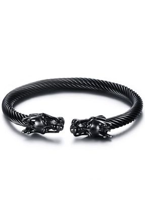 دستبند استیل (فولاد) مشکی زنانه استیل (فولاد) Genel Markalar - کد 455285975
