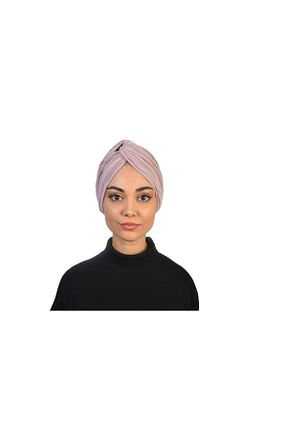 روسری صورتی پلی استر Bitter Colors - کد 455232715