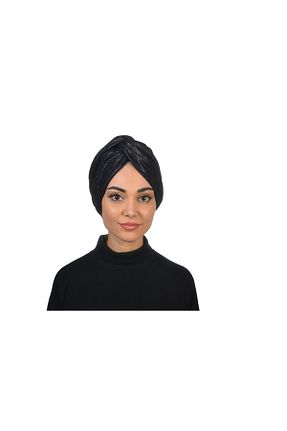 روسری مشکی پلی استر Bitter Colors - کد 455332543