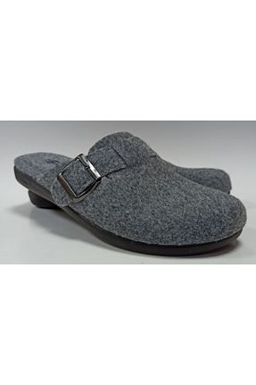 دمپائی خانگی طوسی مردانه پارچه ای Gezer - کد 455349861