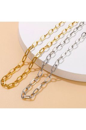 گردنبند جواهر طلائی زنانه مروارید کد 452397578