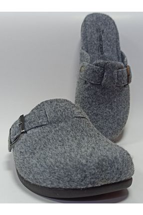 دمپائی خانگی طوسی مردانه پارچه ای Gezer - کد 455349861
