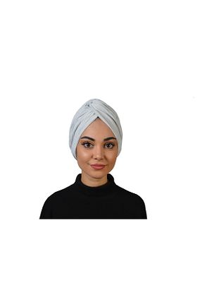 روسری سفید ساده Bitter Colors - کد 455359055