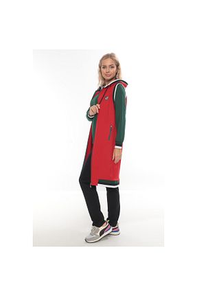 ست گرمکن حجاب قرمز زنانه رگولار WND SPORT - کد 456492292