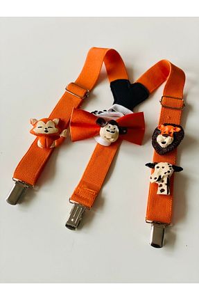 کمربند نارنجی بچه گانه زنجیر NEKİBUKİ - کد 80939312