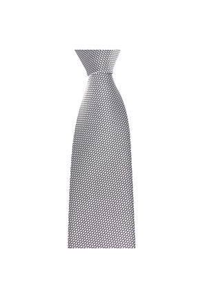کراوات طوسی مردانه میکروفیبر Brianze - کد 6601709