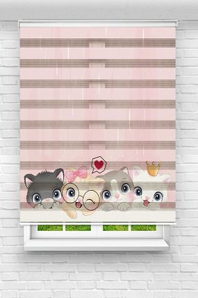 پرده کشوئی رنگی Zebra BeybiHome - کد 455815283