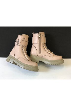 بوت / نیم بوت بژ زنانه پلی اورتان KAFKASLAR AYAKKABI - کد 455966056