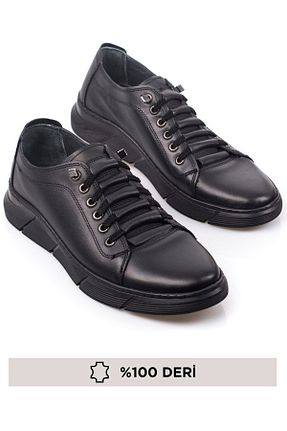کفش کلاسیک مشکی مردانه چرم خالص maximoda - کد 457010911
