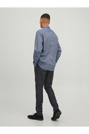 پیراهن سرمه ای مردانه رگولار Jack & Jones - کد 457036106