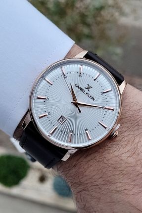 ساعت مچی قهوه ای مردانه 43 میلی متر Daniel Klein - کد 456183244