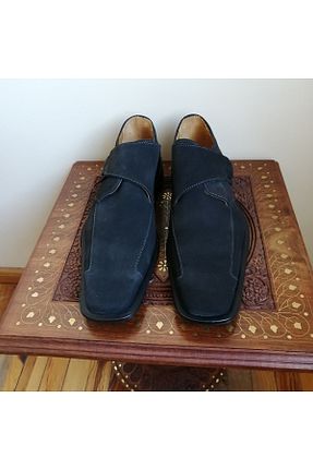 کفش کلاسیک سرمه ای مردانه جیر bat Art - کد 458402307