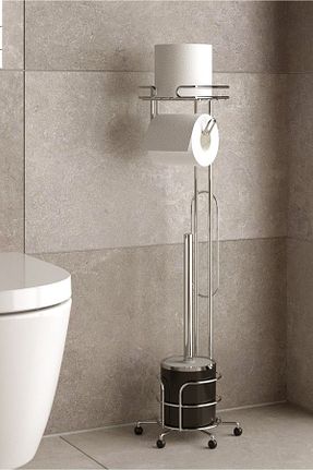 فرچه توالت بژ فلزی Tekno-tel - کد 458095927