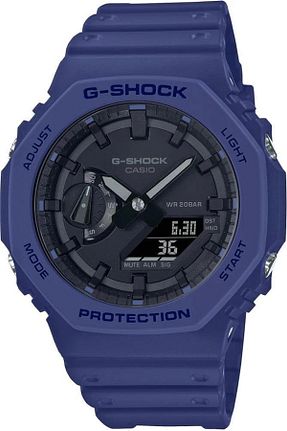 ساعت مچی سرمه ای مردانه 45 میلی متر Casio - کد 458397740