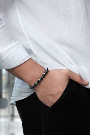 دستبند جواهر مردانه کد 458147218