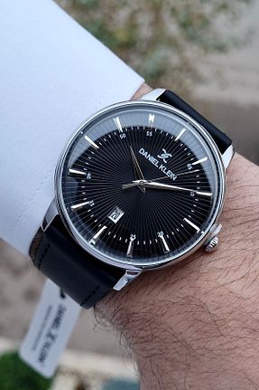 ساعت مچی مشکی مردانه 43 میلی متر Daniel Klein - کد 456357528