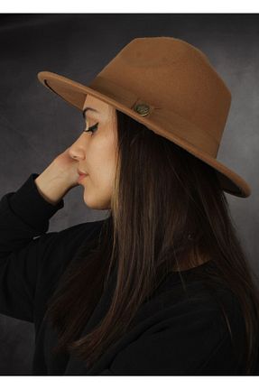 کلاه قهوه ای زنانه پلی استر Alle Accessories - کد 183249799