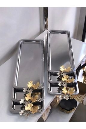 سینی متالیک استیل ضد زنگ Genel Markalar - کد 276258350