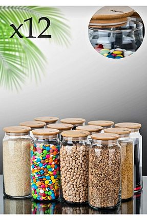 کوزه شیشه ای نارنجی شیشه Kitchen Pembelia - کد 134732260