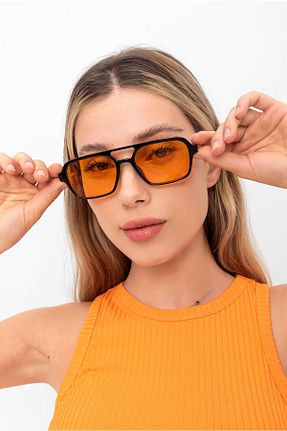 عینک آفتابی نارنجی زنانه UV400 Sunglow - کد 459263939