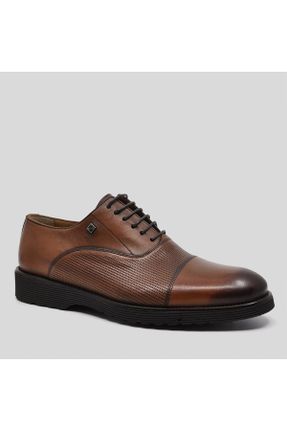 کفش کلاسیک قهوه ای مردانه پاشنه کوتاه ( 4 - 1 cm ) پاشنه ساده کد 459325361
