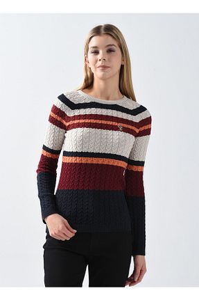 پلیور سرمه ای زنانه ساده U.S. Polo Assn. - کد 459444139