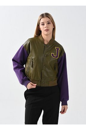 کاپشن قهوه ای زنانه رگولار JJXX - کد 459466276