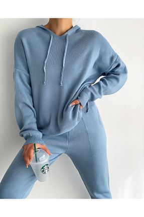 ست بالاتنه و پائین تنه آبی زنانه تریکو Ayya Women - کد 459561506