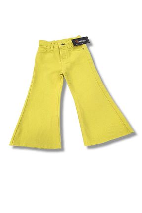 شلوار زرد بچه گانه پنبه ای BOBBY JR KİDSWEAR - کد 460505437