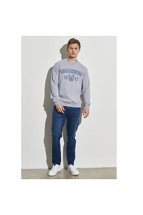 شلوار جین آبی مردانه پاچه تنگ Wrangler - کد 460718392