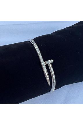 دستبند استیل (فولاد) زنانه استیل (فولاد) KOLYEM - کد 460212994