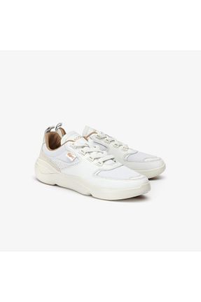 کفش پیاده روی سفید زنانه پارچه ای Lacoste - کد 58771594