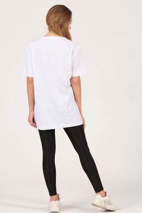 تیشرت سفید زنانه Relaxed citadium - کد 81552631