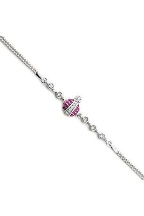 دستبند نقره طلائی زنانه 925 عیار Tesbihane - کد 81816670