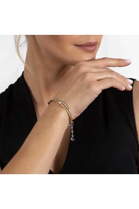دستبند نقره طلائی زنانه 925 عیار Tesbihane - کد 81818935