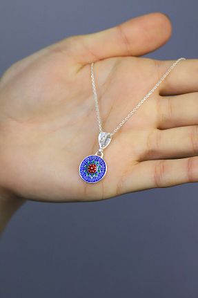 گردنبند نقره نارنجی زنانه 925 عیار Sungurbey Gümüş Dünyası - کد 94961621